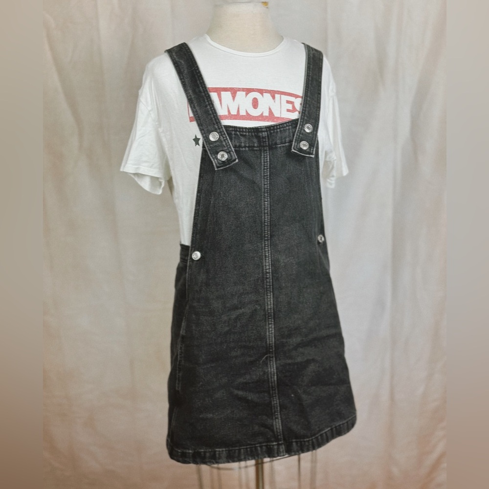 Mango Denim Pinafore Jumper Size Small